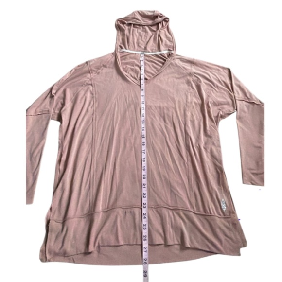 Free People Pink Hoodie Sweatshirt Size Medium - Picture 5 of 6